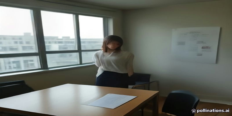 아파트 단지 모형과 서류