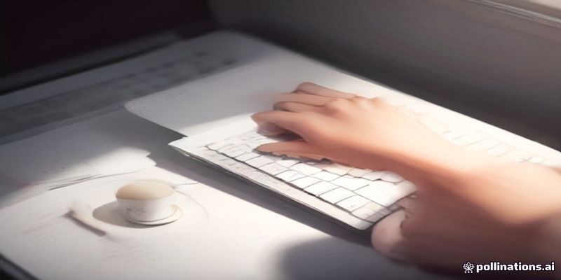 노트북으로 워크넷 사이트에 접속해 입사 지원 버튼을 누르는 모습